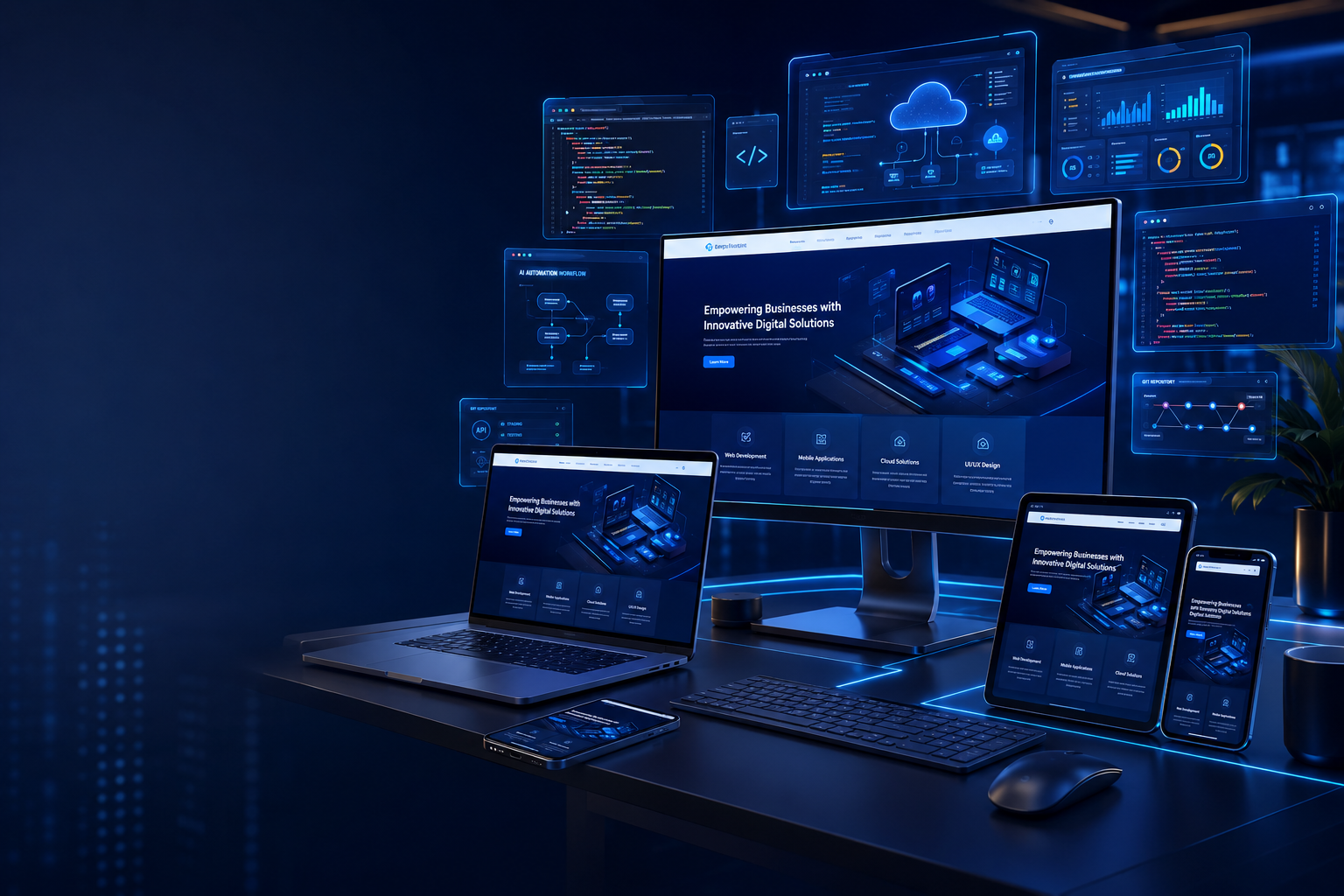TanmayiSoft team – Website Design Company Indore